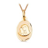 złoty medalik próby 333 maryja