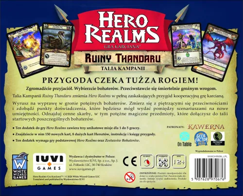Hero Realms. Ruiny Thandaru (dodatek) na Arena.pl