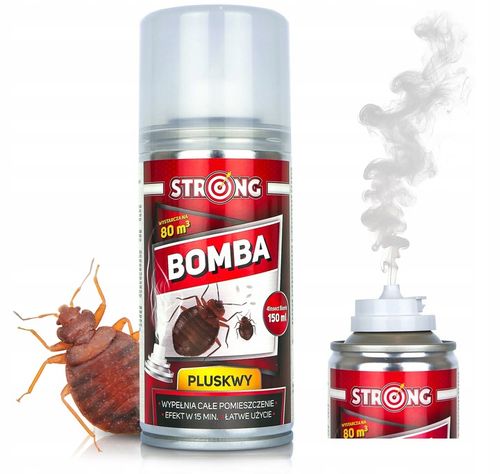 STRONG BOMBA ZAMGŁAWIAJĄCA NA PLUSKWY 150ML na Arena.pl
