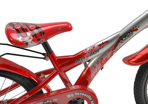 Rower 20 MEXLLER BMX czerwony + koszyk na Arena.pl