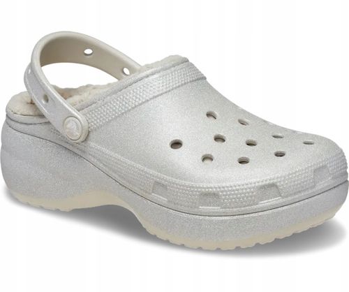 Crocs Damskie Ocieplane Buty Chodaki Platforma Classic Lined Clog 42-43 na Arena.pl