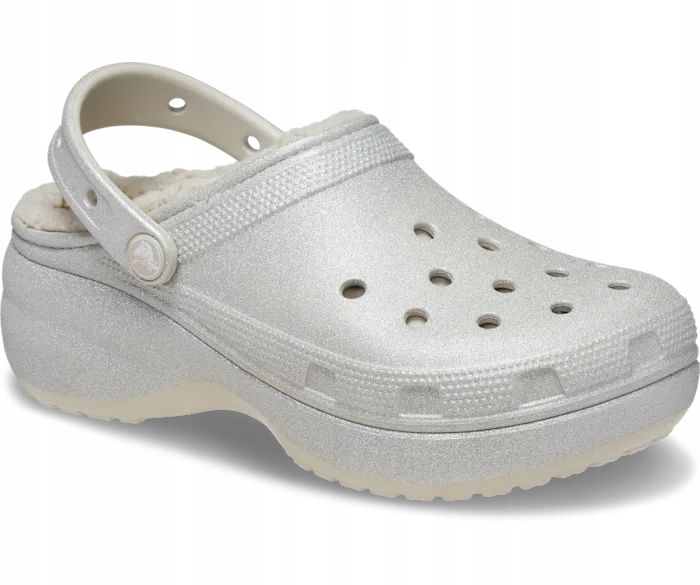 Crocs Damskie Ocieplane Buty Chodaki Platforma Classic Lined Clog 42-43 zdjęcie 1