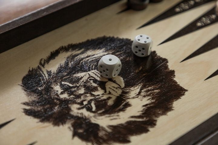 Szachy+ Backgammon+Warcaby duże/ Tryktrak zdjęcie 5