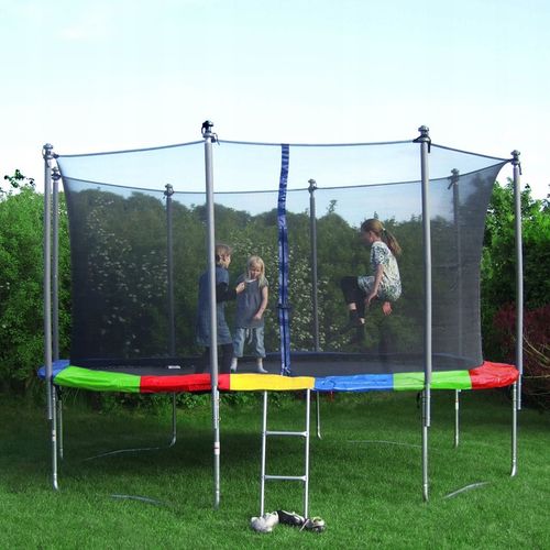 MOCNA OSŁONA SPRĘŻYN DO TRAMPOLINY 365-374 cm 12FT NA SPRĘŻYNY GRUBA MULTI na Arena.pl