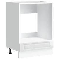 Szafka piekarnikowa Porto, biała, materiał drewnopochodny