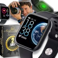 ZEGAREK SMARTWATCH ULTRA MĘSKI DAMSKI WODOODPORNY Z POWIADOMIENIAMI PL MENU