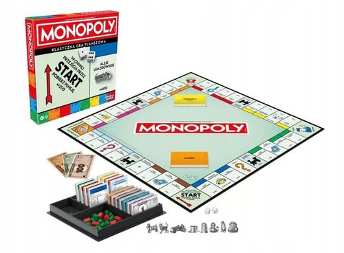 ORYGINALNA GRA MONOPOLY CLASSIC POLSKA HASBRO NEW na Arena.pl