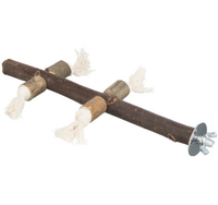 TRIXIE Żerdź drewniana naturalna żerdka drążek dla papug ptaków papugi 25cm