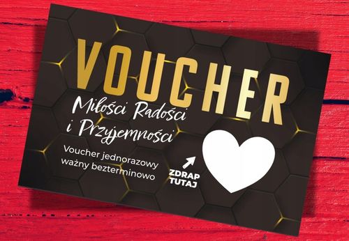 KUPON ZDRAPKI HOT X10 PREZENT NA DZIEŃ CHŁOPAKA MĘŻCZYZN FACETA na Arena.pl