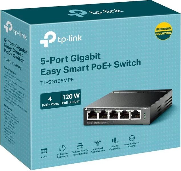 Switch TP-Link TL-SG105MPE zdjęcie 3