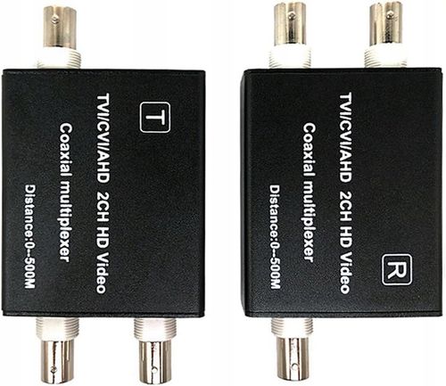 Potadak 4X multiplekser Wideo AHD TVI CVI konwerter 1080P (B2123) na Arena.pl