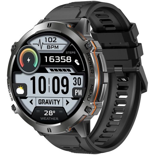 smartwatch gravity czarny pasek + bransoleta gt42-1 na Arena.pl