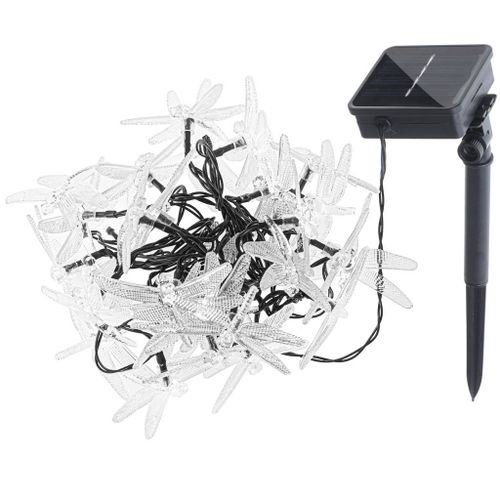 Lampki ogrodowe solarne ważki 6,5m 30LED multikolor na Arena.pl
