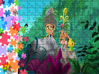 Puzzle tradycyjne Jake - Piraci z Nibylandii