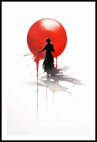 Plakat 53x81cm Samotny Samuraj na Arena.pl