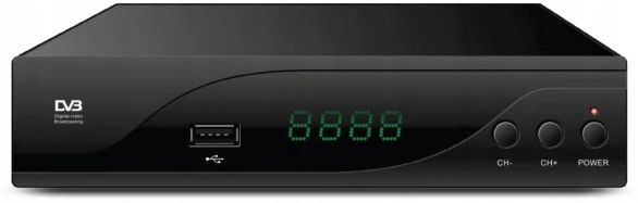 Tuner DVB-T2 Maxcom Home MaxTV-T2 HEVC USB HDMI HD zdjęcie 1