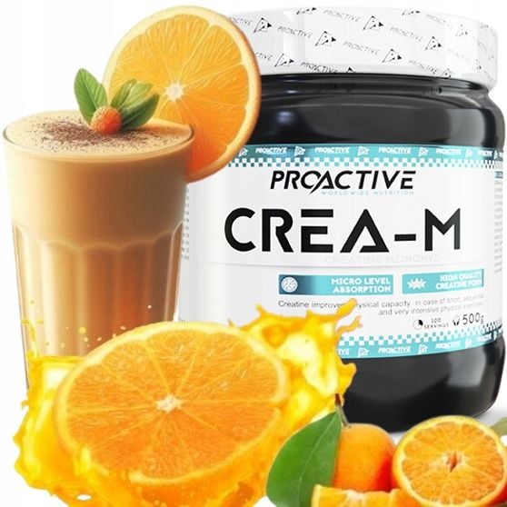 MONOHYDRAT KREATYNY ProActive Crea M 500g ORANGE zdjęcie 1