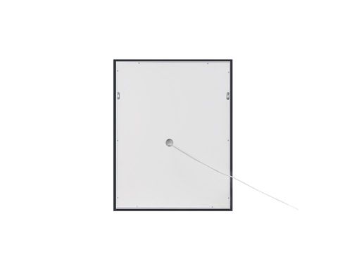 Lustro Ścienne Led 60 X 80 Cm Srebrne Martinet na Arena.pl