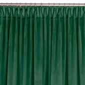 CURT/HOM/VILA/VELVET/PLEAT/D/100/BGREEN/135x270