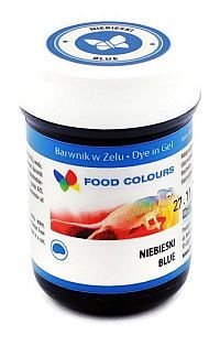 BARWNIK SPOŻYWCZY W ŻELU - 35g - NIEBIESKI zdjęcie 3