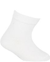 SKARPETKI GŁADKIE 0-2 LATA 12-14 white.05a.wz.01