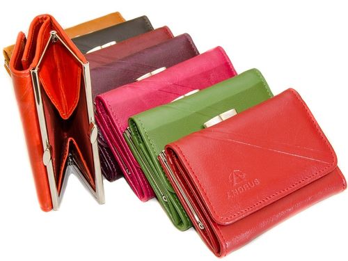 Zgrabny portfel damski ANDRUS - solidna SKÓRA Naturalna - 2 lata gwarancji na Arena.pl