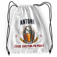 Plecak Dla Antoniego Sportowy Szkolny Worek Torba Z Nadrukiem Ze Zdjęciem