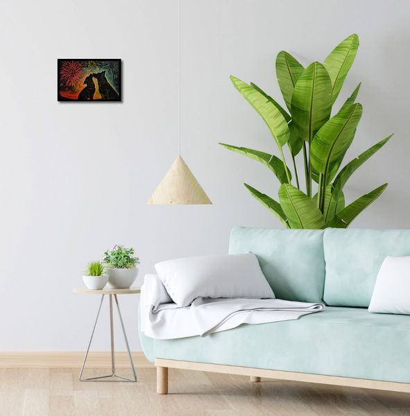 Plakat 30x20cm Psi Uścisk zdjęcie 4