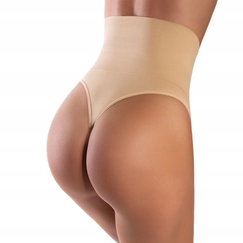 MOCNO wyszczuplające BRZUCH majtki STRINGI korygujące MODELUJĄCE na Arena.pl