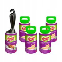 Scotch-Brite rolka do czyszczenia z sierści 48ark.+ 4 wkłady, 240 arkuszy