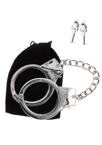 Silver Plated BDSM Handcuffs Silver na Arena.pl