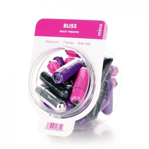 wibrator-minx bliss 7 mode mini bullet vibratot multi - 32 pcs na Arena.pl