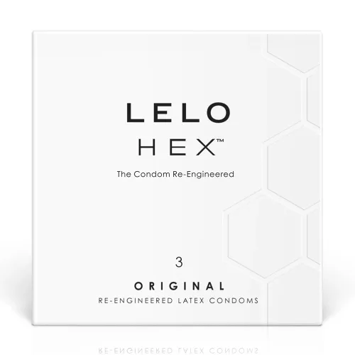 lelo hex original 3 szt. - precyzyjne prezerwatywy hexagonalne, 54 mm na Arena.pl