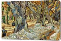 Obraz 100x70cm The Large Plane Trees, Van Gogh Vintage