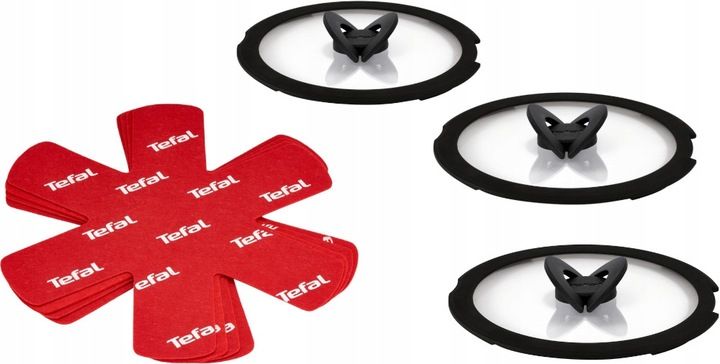 Szklane pokrywki TEFAL Ingenio 24/26/28 separatory zdjęcie 2