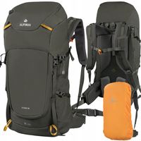 ALPINUS PLECAK TREKKINGOWY TURYSTYCZNY SPORTOWY + POKROWIEC VEYMONT 45L