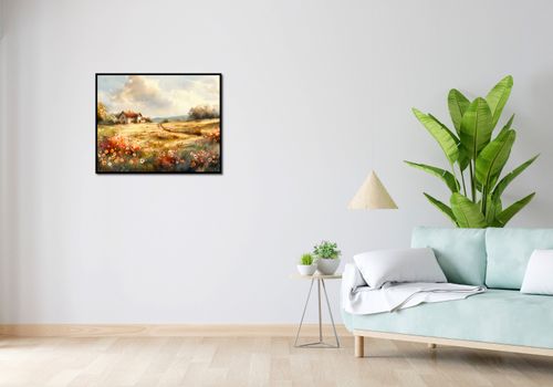 Plakat 76x60,5cm Sielski Domek na Arena.pl