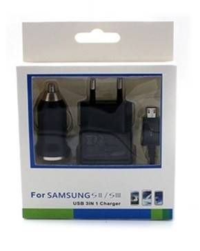 S-3in1 ZESTAW ŁADOWAREK MICRO USB na Arena.pl