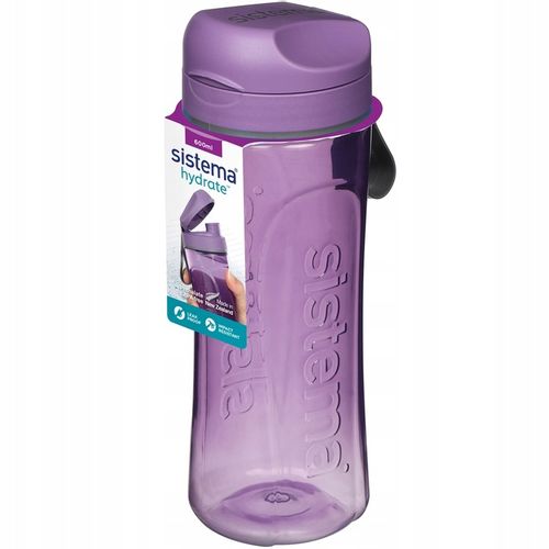 Sistema Bidon butelka na wodę napój 600ml fiolet na Arena.pl