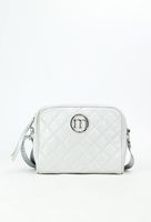 Monnari - torebka listonoszka raportówka pikowana jasny szary BAG1200-019