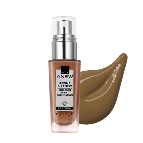 Avon Anew Refine Renew Podkład-serum 420G Caramel na Arena.pl