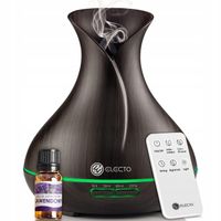 NAWILŻACZ POWIETRZA DYFUZOR DZBANEK DUŻY AROMATERAPIA 400ML LED + OLEJEK