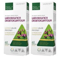 Wierzbownica drobnokwiatowa Medica Herbs - 2x60 kapsułek 520 mg