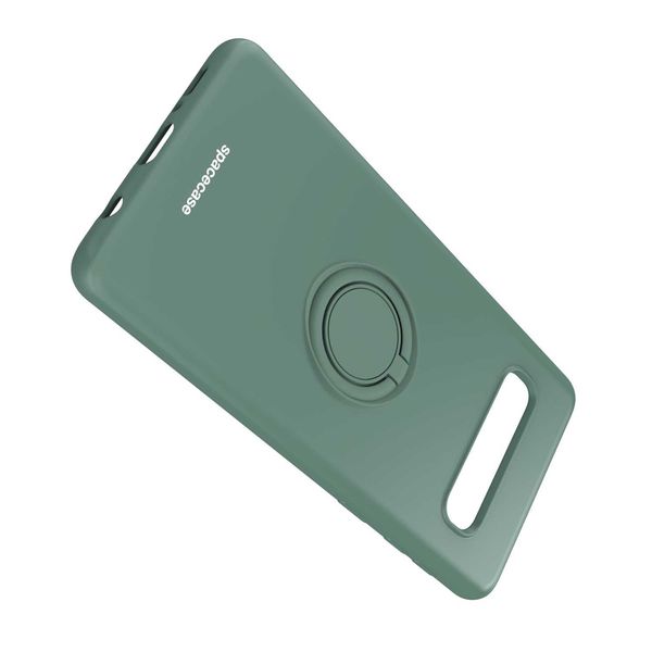 Spacecase Silicone Ring Galaxy S10 Dark Green zdjęcie 6