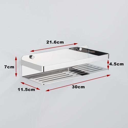 Koszyk półka łazienkowa chrom pod prysznic na Arena.pl