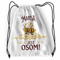 Plecak Dla Marty Sportowy Szkolny Worek Torba Z Nadrukiem Ze Zdjęciem