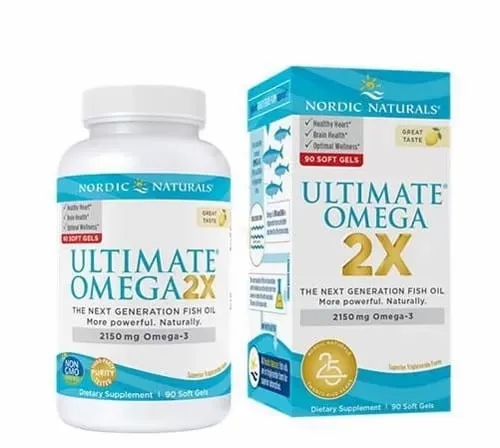 Ultimate Omega 2X 2150mg Cytryna 90 Kapsułek zdjęcie 1