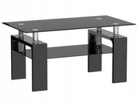 stolik kawowy a08-2 h-55cm czarny