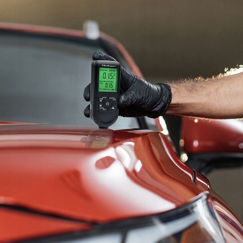 Dokładny Miernik grubości lakieru Tester Sonda z wyświetlaczem LCD 0~2000um na Arena.pl