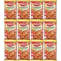 Amino Zupa pomidorowa z kawałkami pomidorów i natką pietruszki 61 g x12 szt